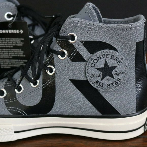 Converse Men's Chuck 70 Hi Gore-Tex Leather Grey - Picture 8 of 11
